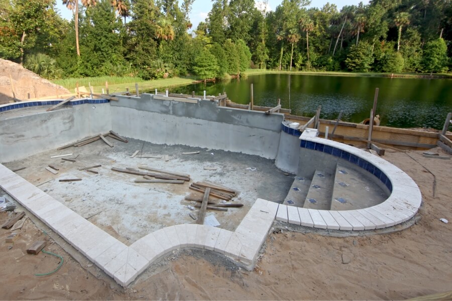 Pool excavation Caledon