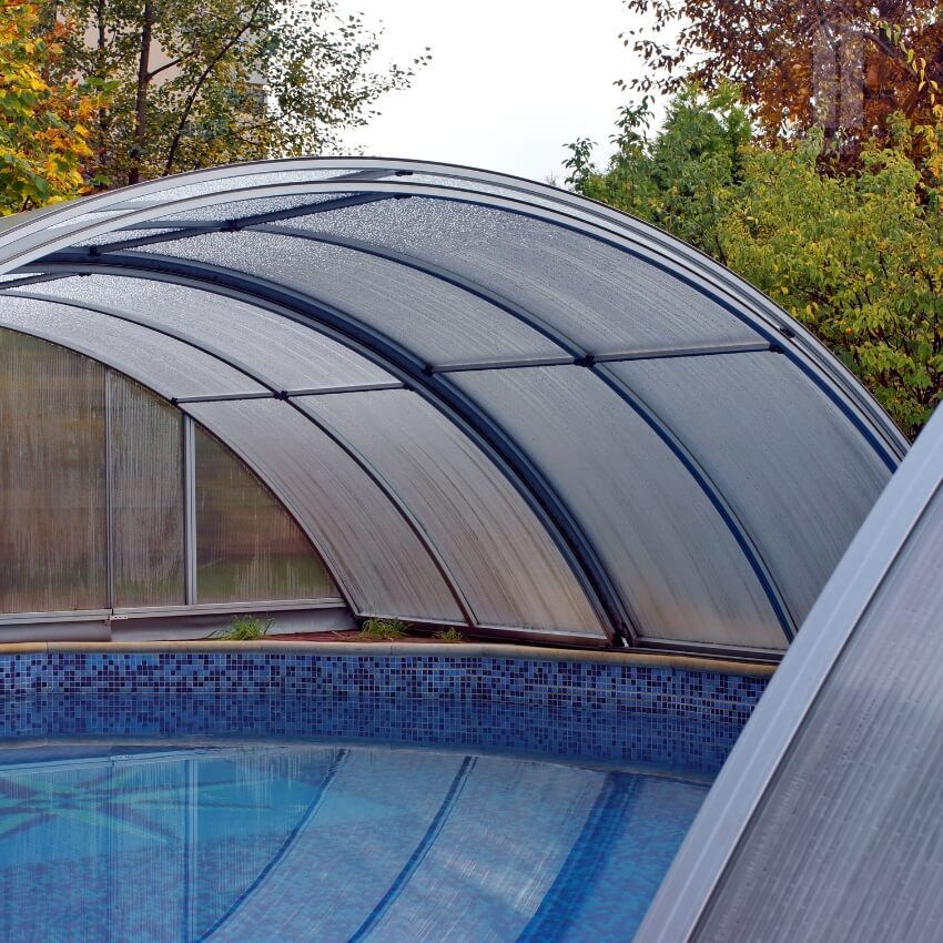 Pool roof installation services
