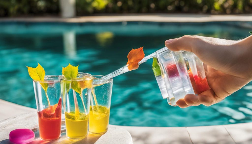 Pool water testing