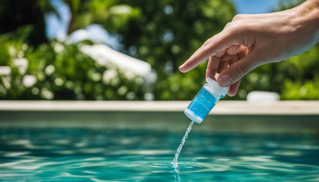 maintaining proper chlorine levels in the pool