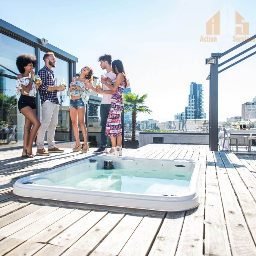 Custom rooftop pool installation services GTA