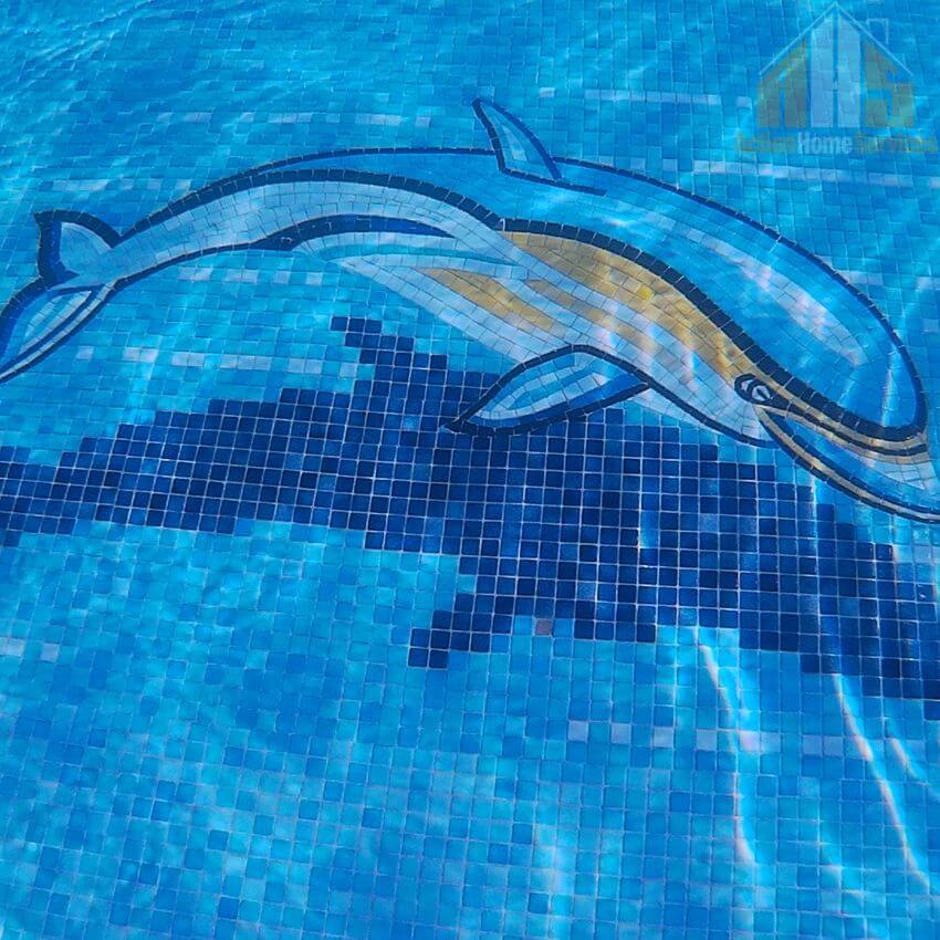 Mosaic swimming pool services